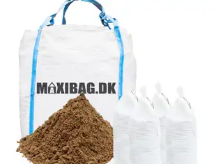 600 liter sand + 30 sække