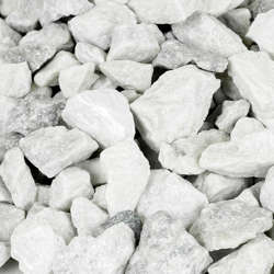 Hvide granitskærver 11-16 mm. (Undgå spild)