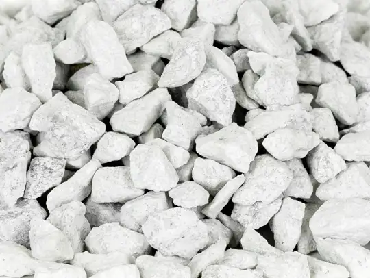 Hvide granitskærver 8-11 mm. (Undgå spild)