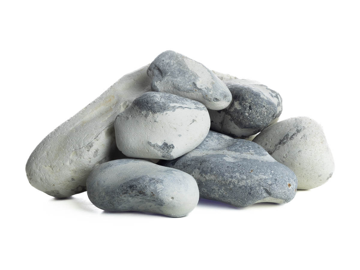 Ekstra hvide håndsten 70-100 mm.