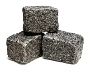 Dark Grey Cobblestones