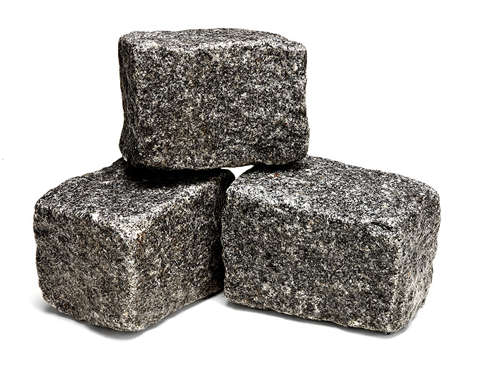 Dark Grey Cobblestones
