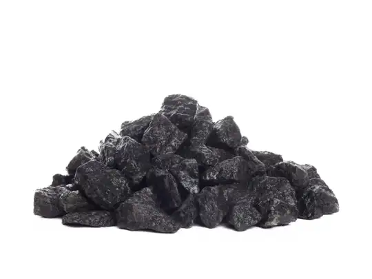 Black granite chippings 16-22 mm.