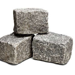 Dark Grey Cobblestones