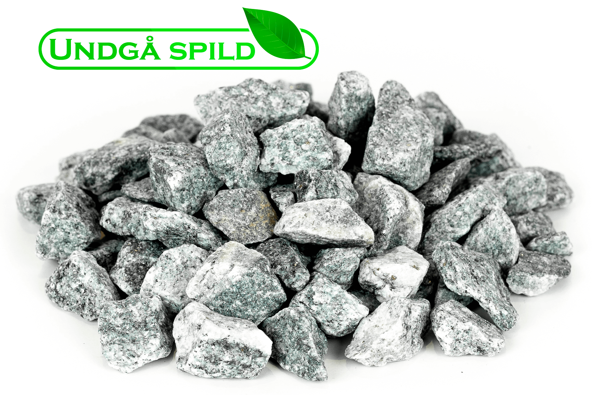 Grå granitskærver 16-22 mm. (Undgå spild)