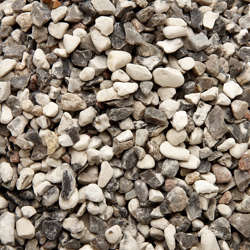 White Pebbles 4-8 mm.