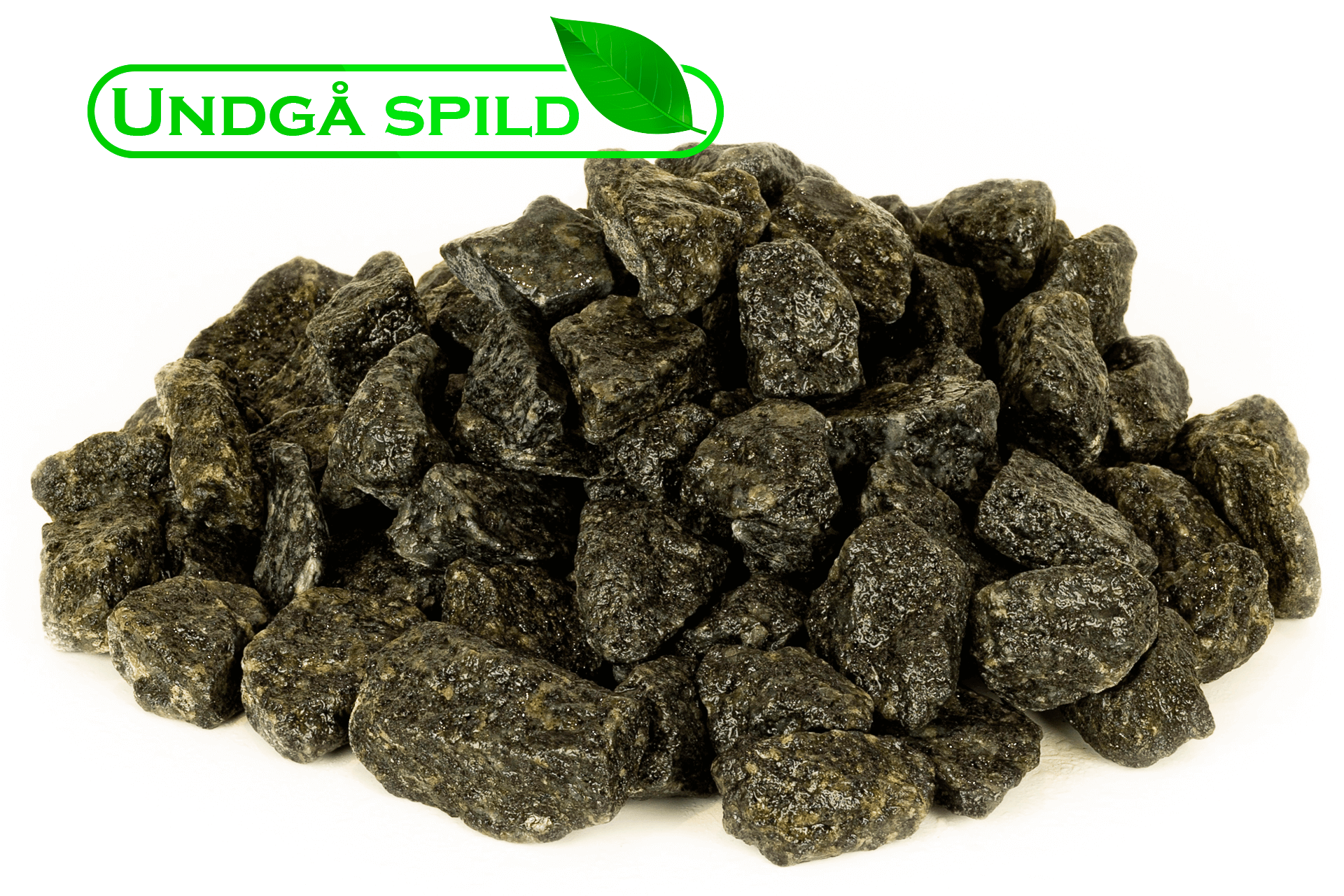 Mørkegrå granitskærver 16-22 mm. (Undgå spild)