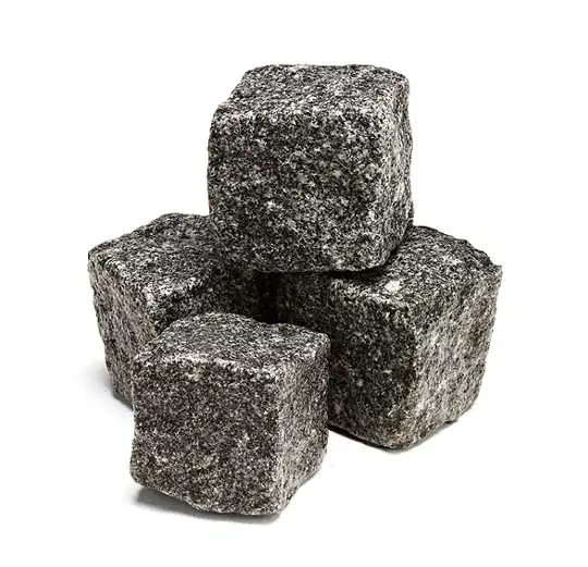 Mørkegrå chaussesten