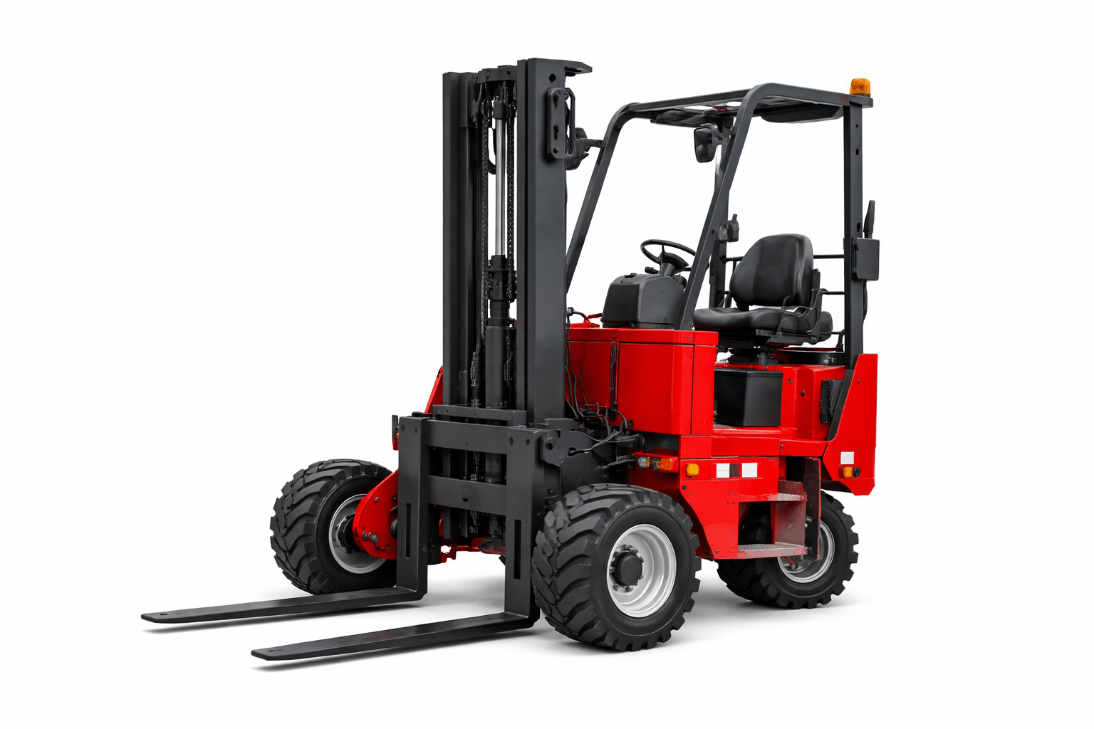 Levering med gaffeltruck - Maxibag bigbag