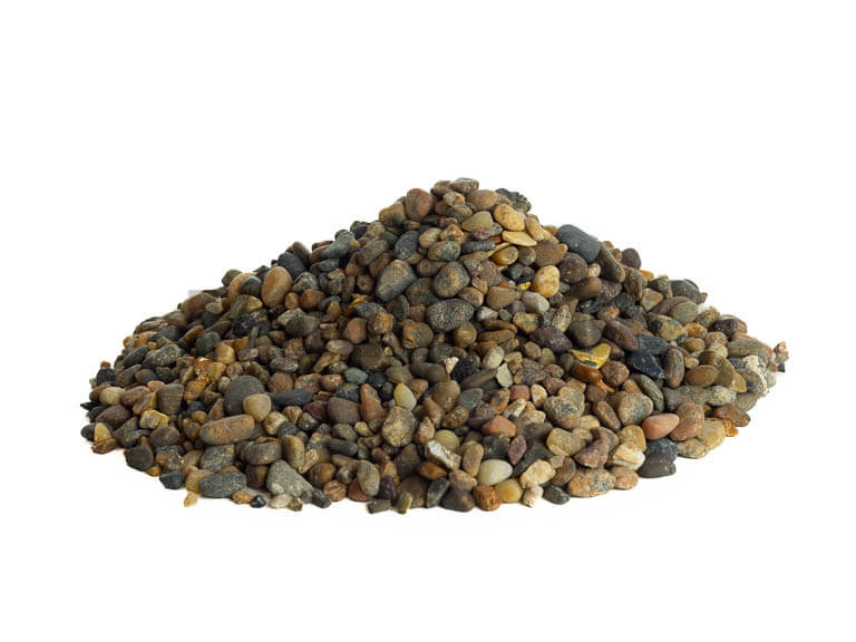 North Sea Pebbles 4-8 mm.