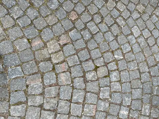 Brugte Blå Rønne chaussesten - Specialparti