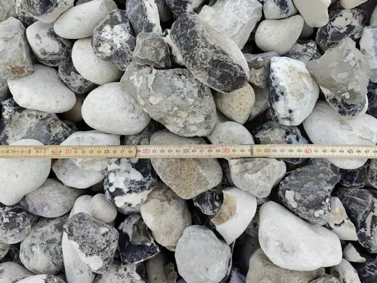 White Cobbles 80-120 mm.