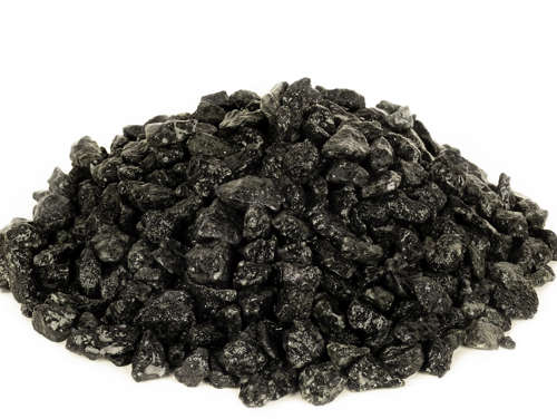 Sorte granitskærver 8-11 mm.
