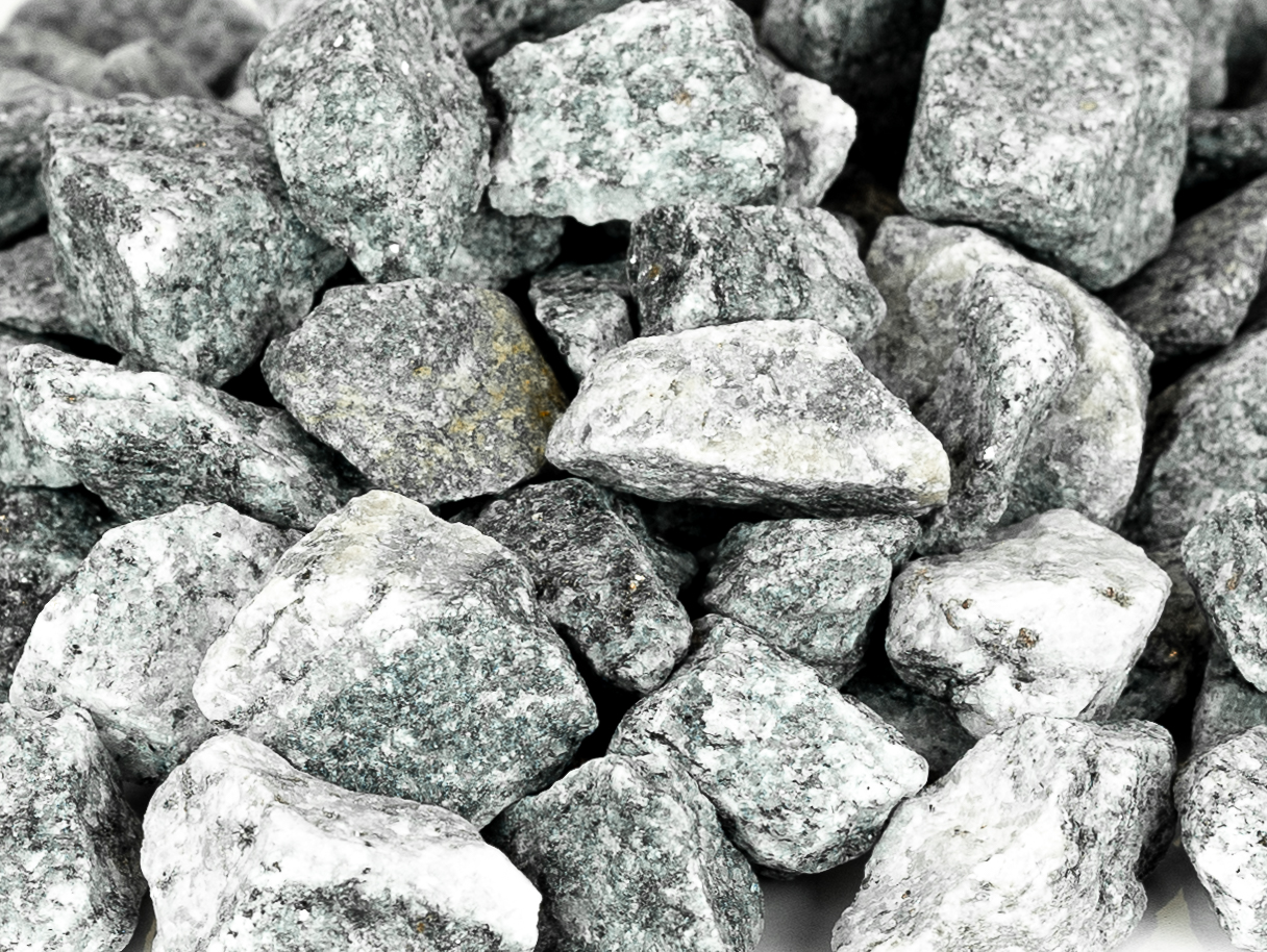 Grå granitskærver 16-22 mm. (Undgå spild)