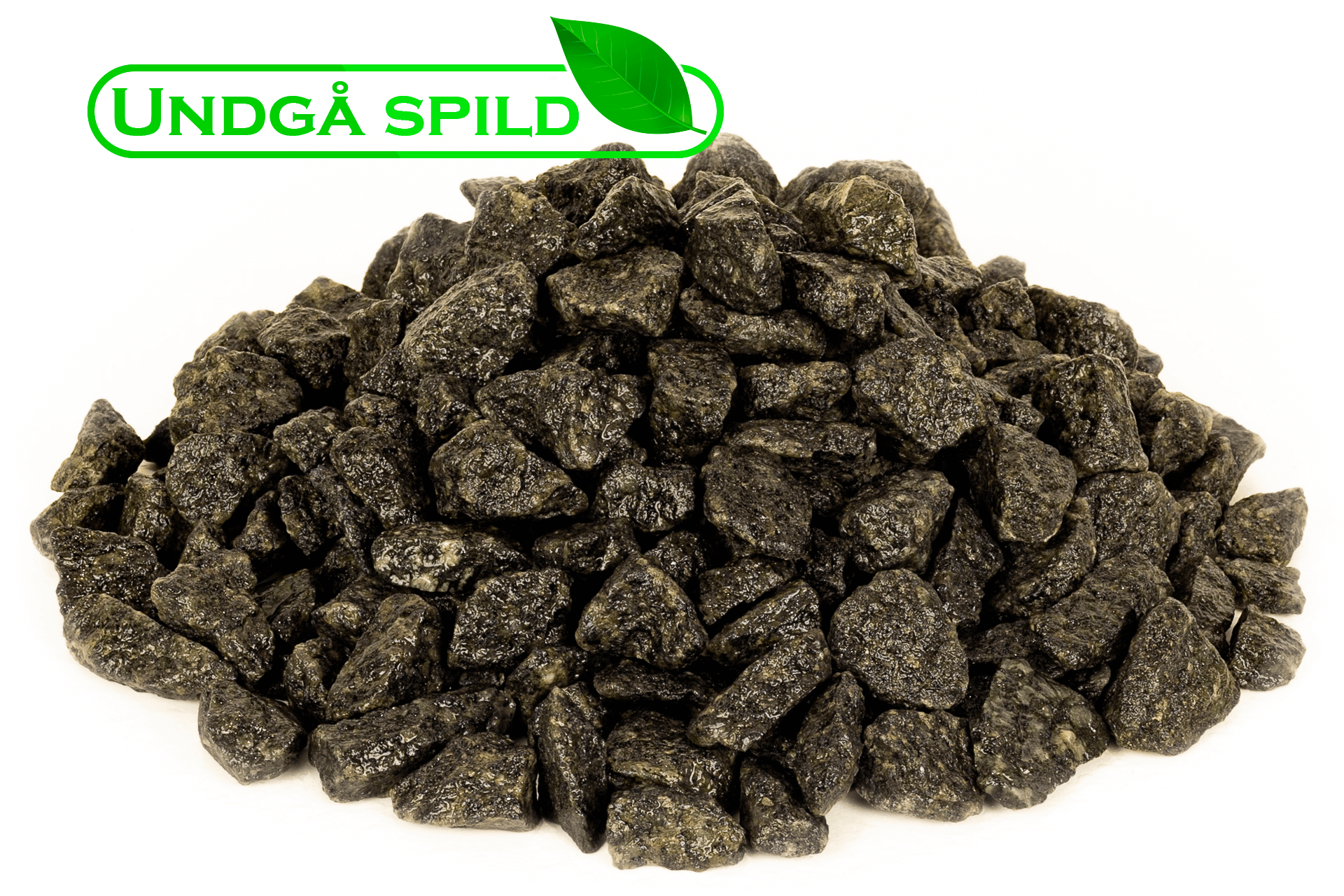 Mørkegrå granitskærver 11-16 mm. (Undgå spild)