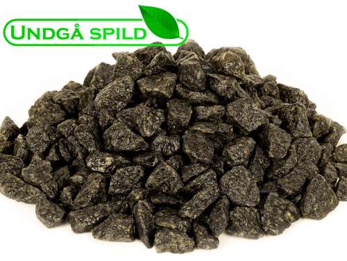 Mørkegrå granitskærver 11-16 mm. (Undgå spild)