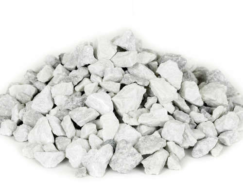 Hvide granitskærver 11-16 mm.