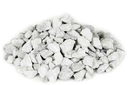 Hvide granitskærver 11-16 mm.