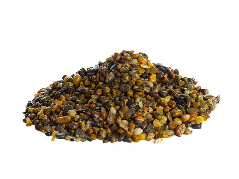 North Sea Pebbles 4-8 mm.