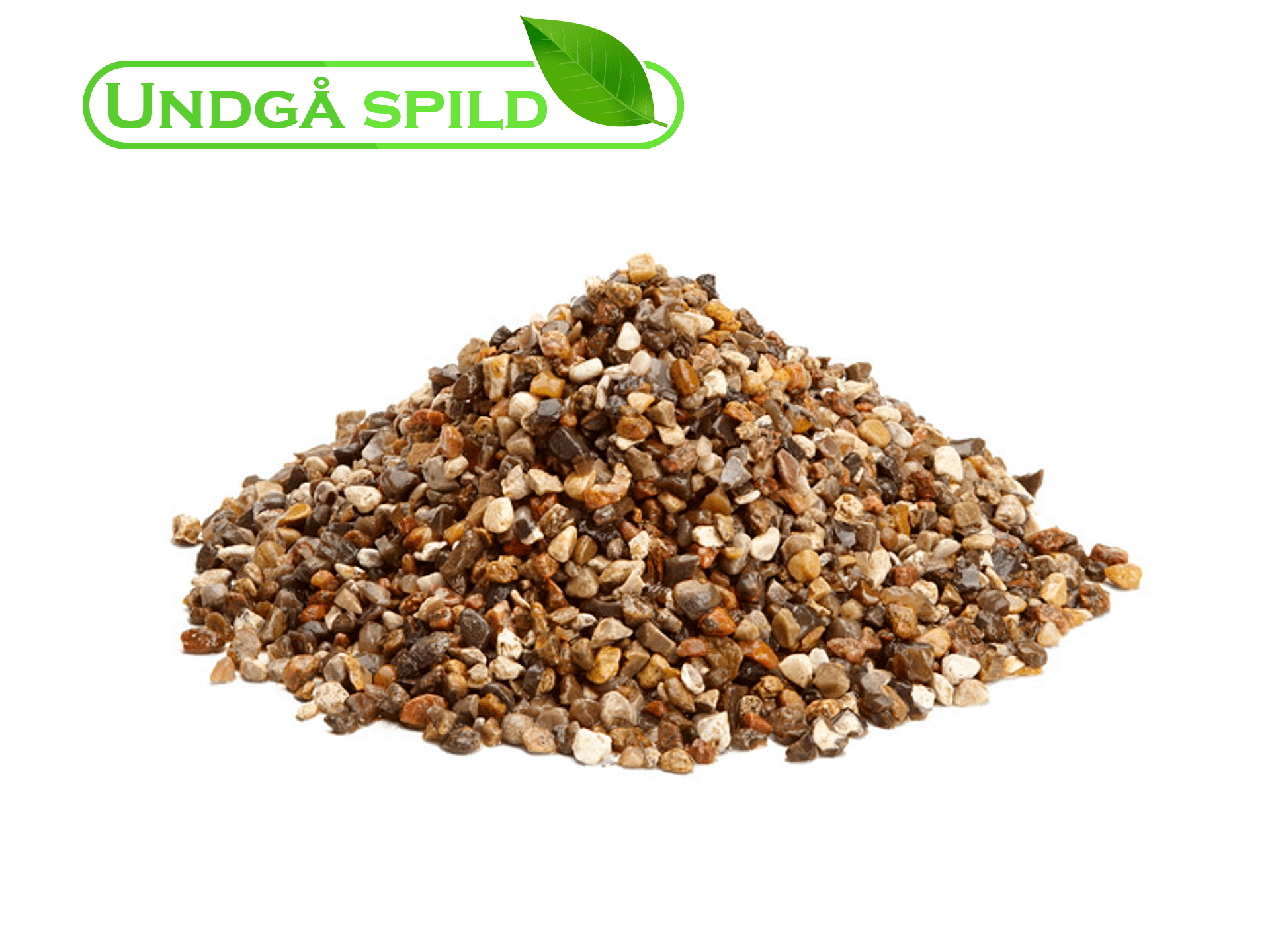 Perlesten 4-8 mm. (Undgå Spild)