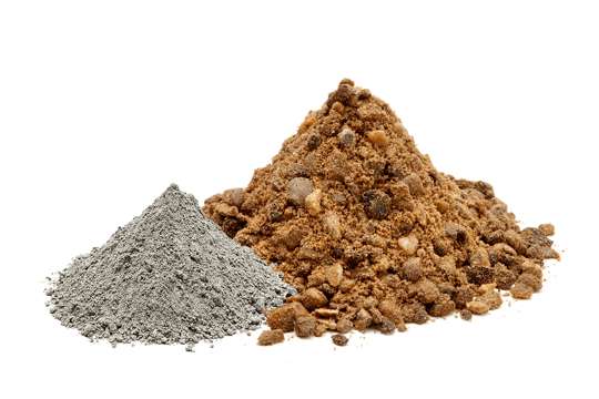 Cement og Støbemix - samlet