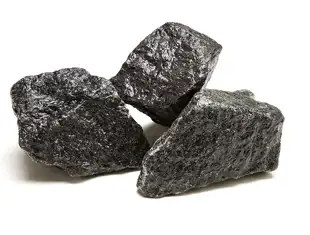 Black gabion stone 70-140 mm.