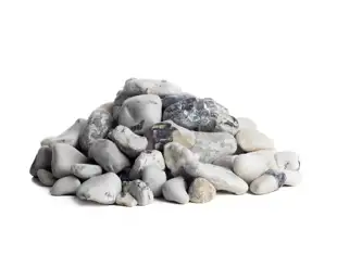 Ekstra hvide nøddesten 16-32 mm.