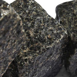 Blå Rønne chaussesten - bornholmske