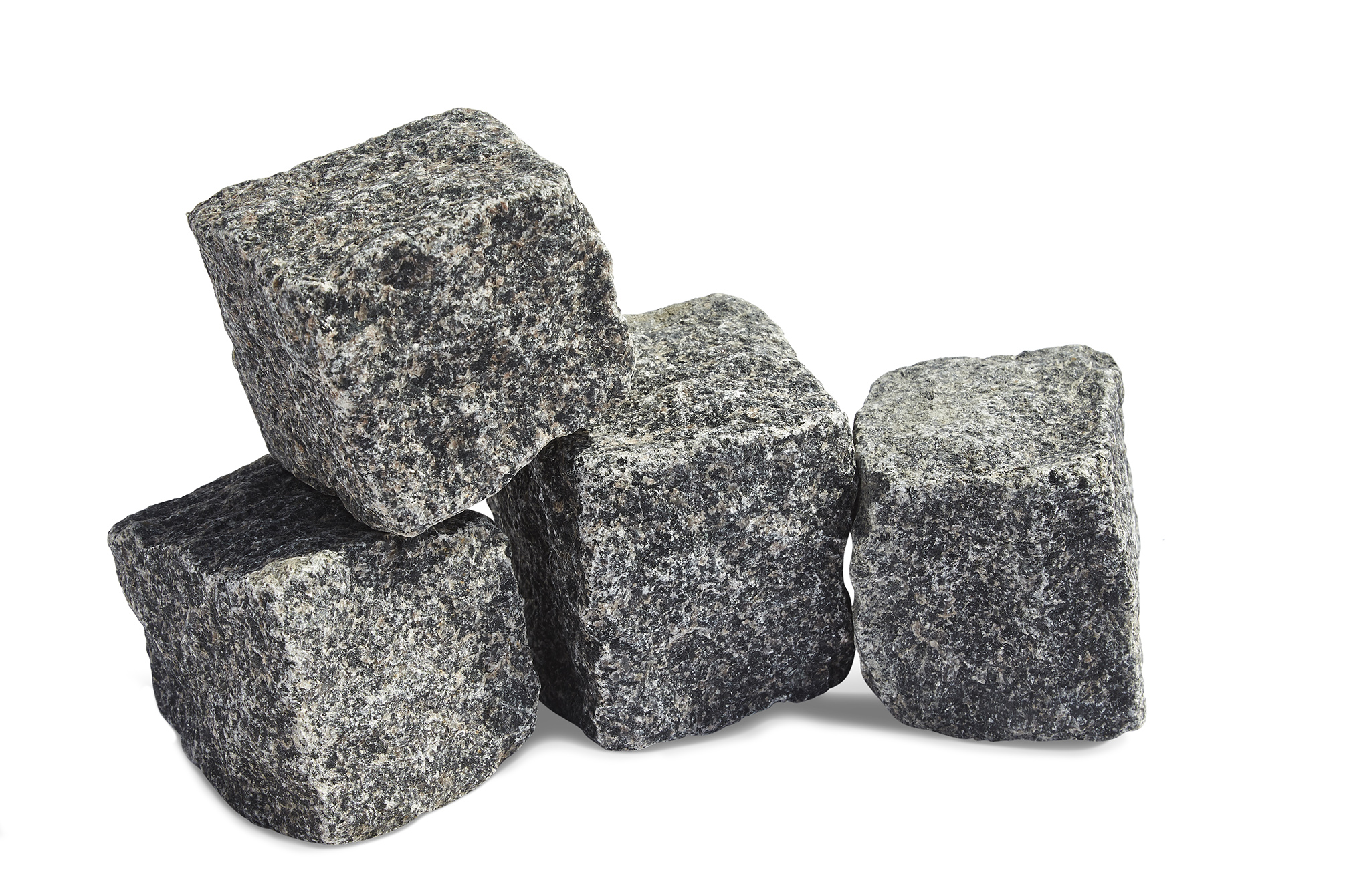 Blå Rønne chaussesten - bornholmske